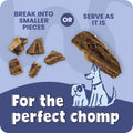 Pawstruck Choppers Beef Lung Treats