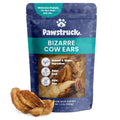 Pawstruck Bizarre Cow Ears dog chew packaging with a white background