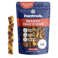 Product image of the Pawstruck 7" Braided Bully Sticks - 25 count pack