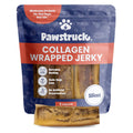 Product Image of Collagen Wrapped Jerky Slice. Best Collagen Chews for Dogs. Best Collagen Sticks.