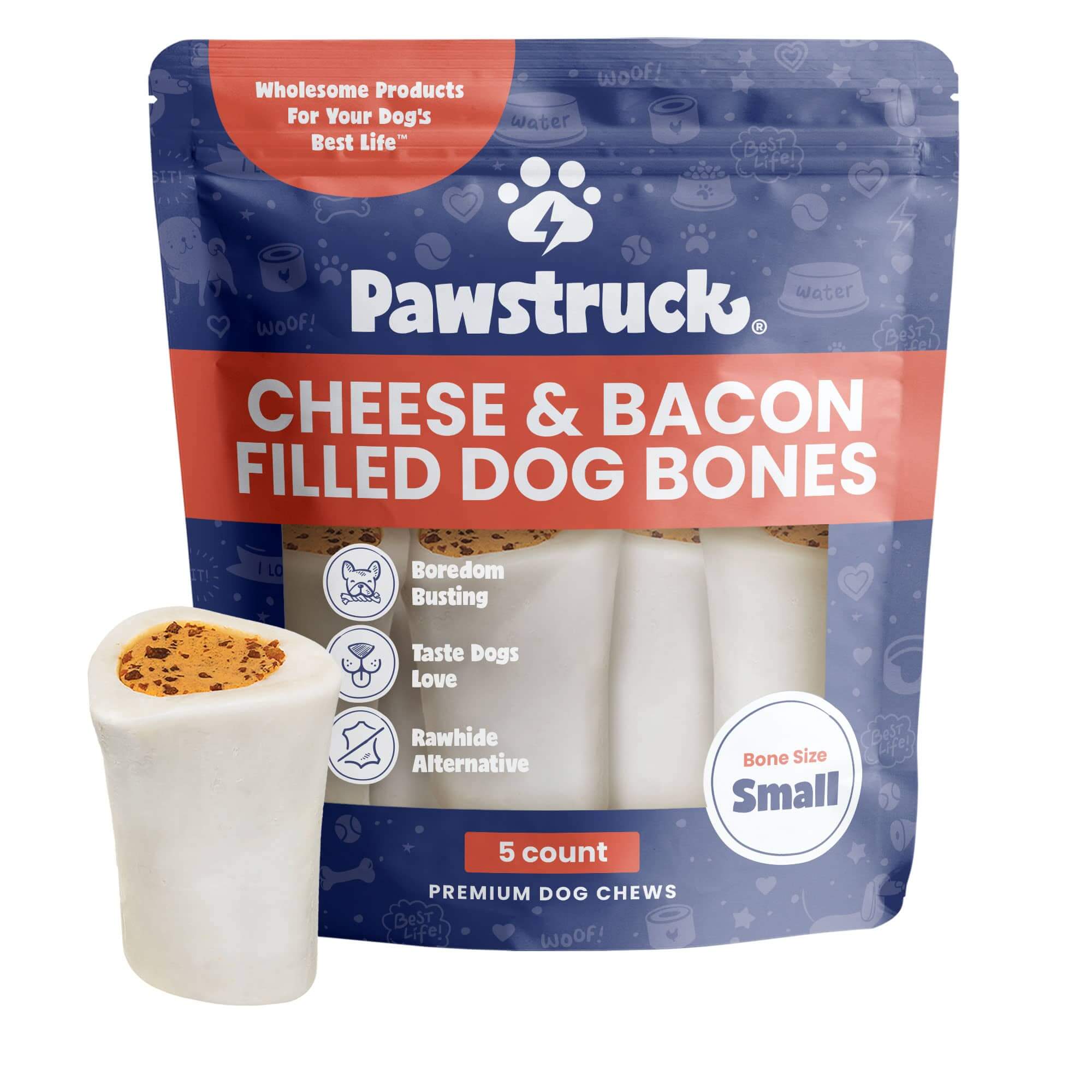 Filled dog bones sales safe