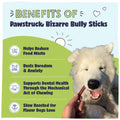 Benefits of the Pawstruck Bizarre Bully Stick Bargain Bag