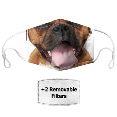 Dog Face Design Protective Mask   
