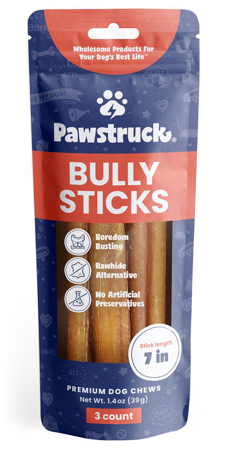 7" Bully Sticks, 3 pack