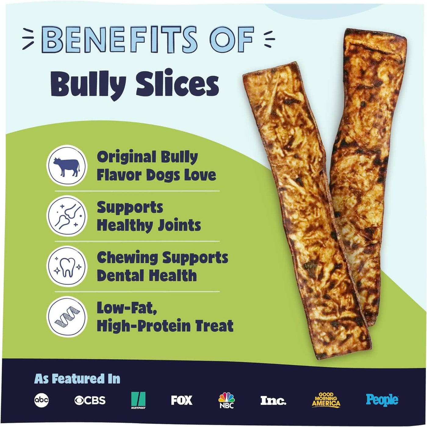 Benefits of the Pawstruck Bully Slices - Bully Slices Beef Flavor