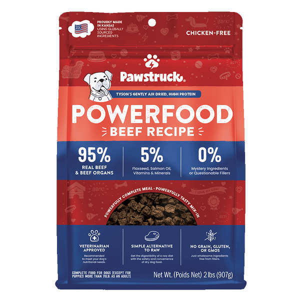 Air Dried Dog Food, Beef Recipe