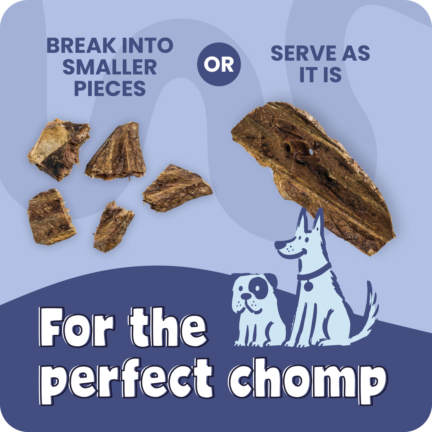 Pawstruck Choppers Beef Lung Treats
