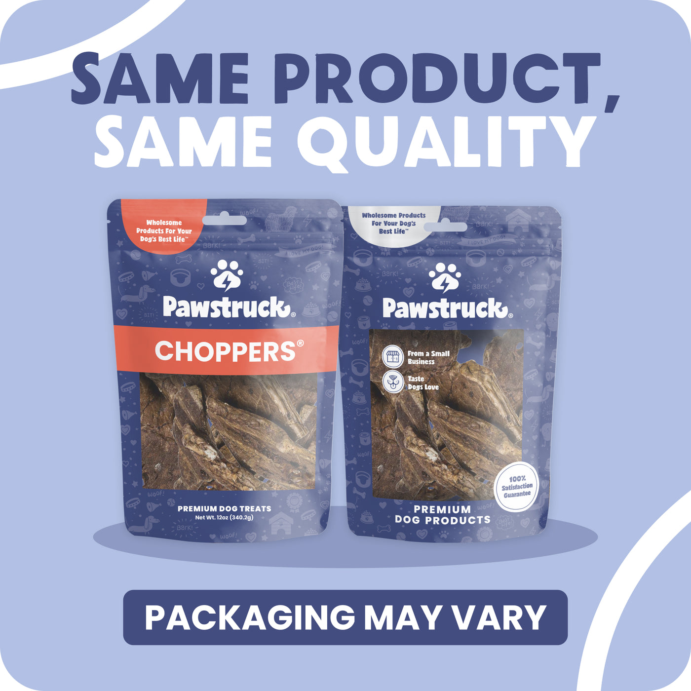 Pawstruck Choppers Beef Lung Treats