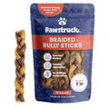 Product image of the Pawstruck 7" Braided Bully Sticks - 10 count pack