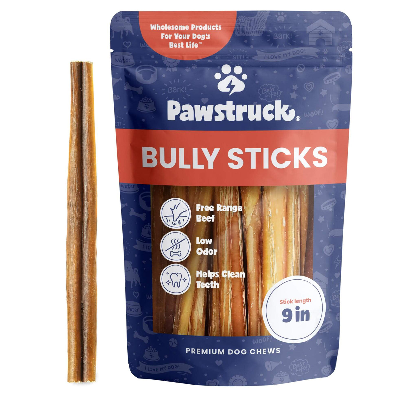 Straight Bully Sticks for Dogs Variant 2