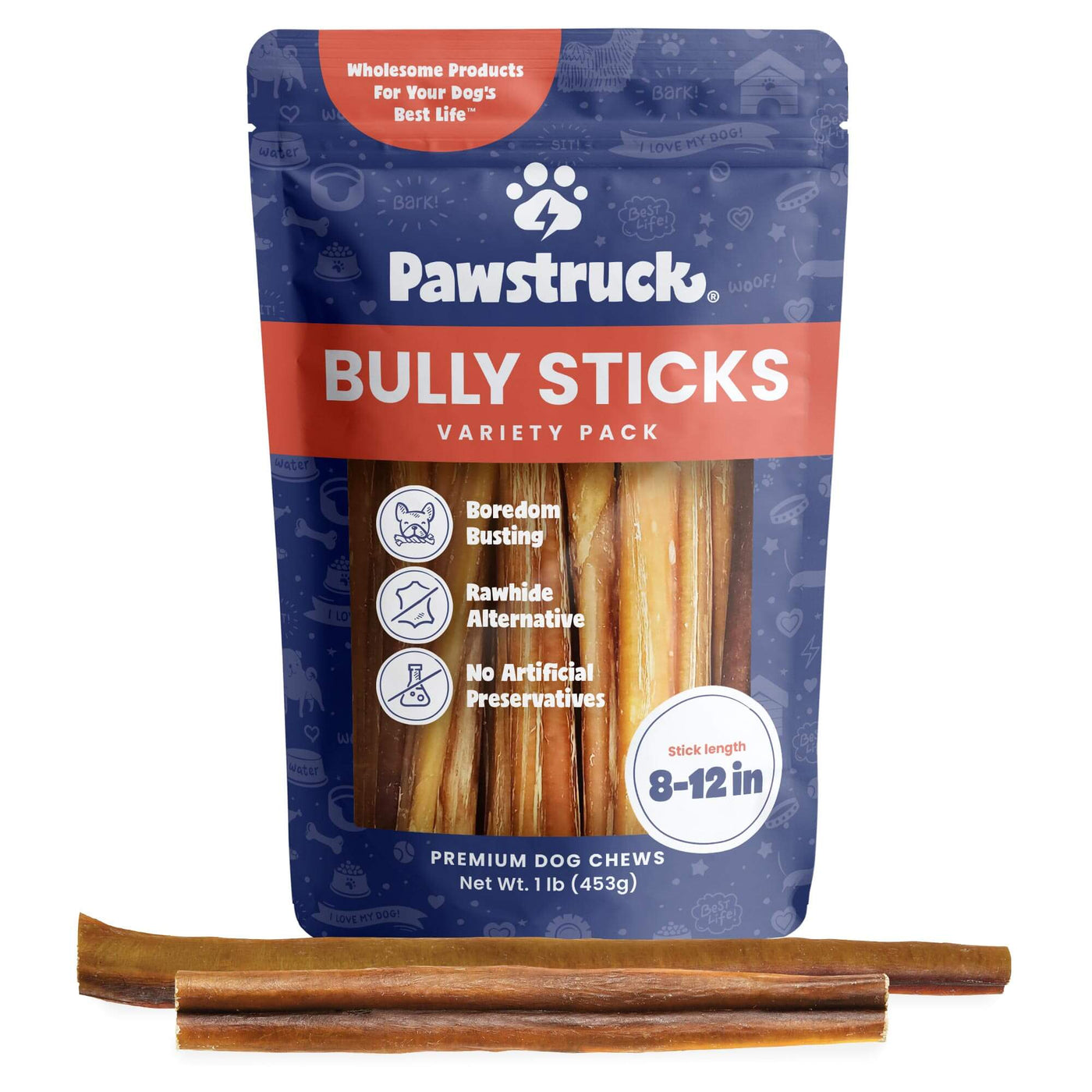 Product Image of Variety Bulk Straight Bully Sticks for Dogs