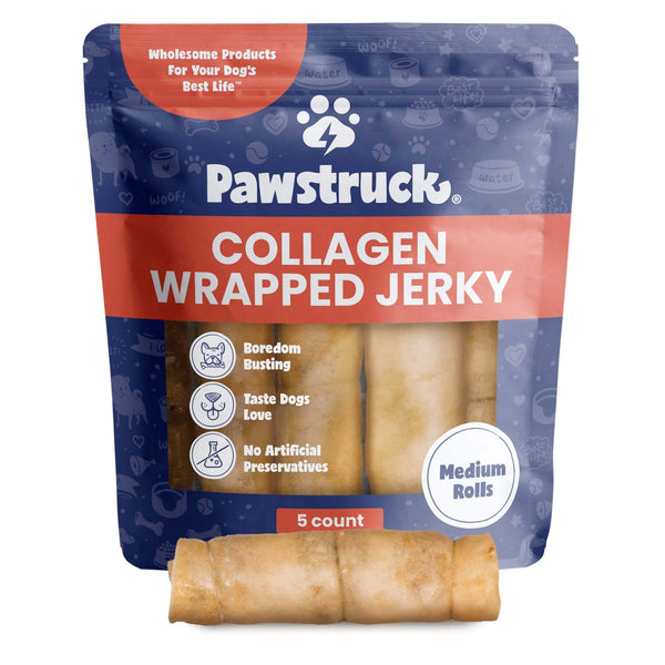 Collagen Wrapped Jerky Roll