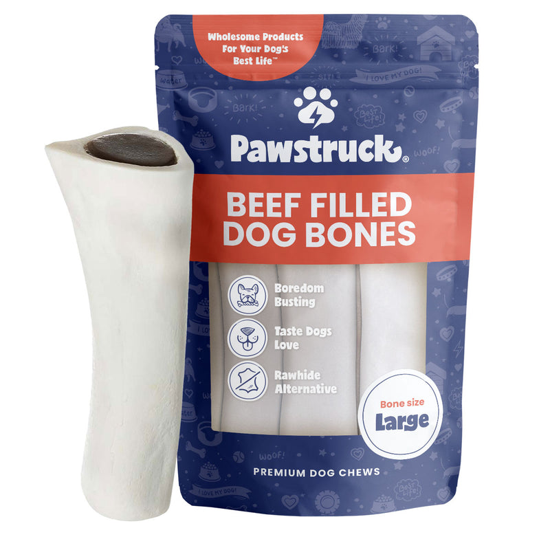 Beef Filled Dog Bones (Large)