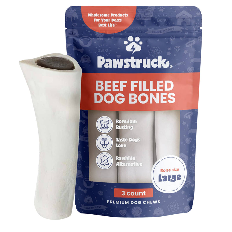 Beef Filled Dog Bones (Large)