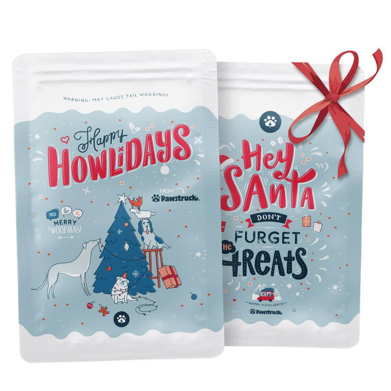 Reversible Holiday Gift Bag, Set of 2