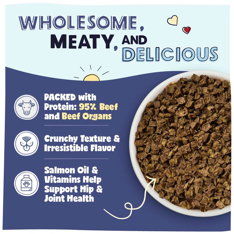 Air Dried Dog Food, Beef Recipe