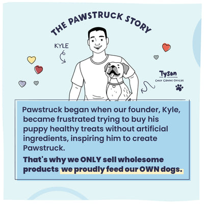 The founder of Pawstruck's Kyle and Tyson's story.