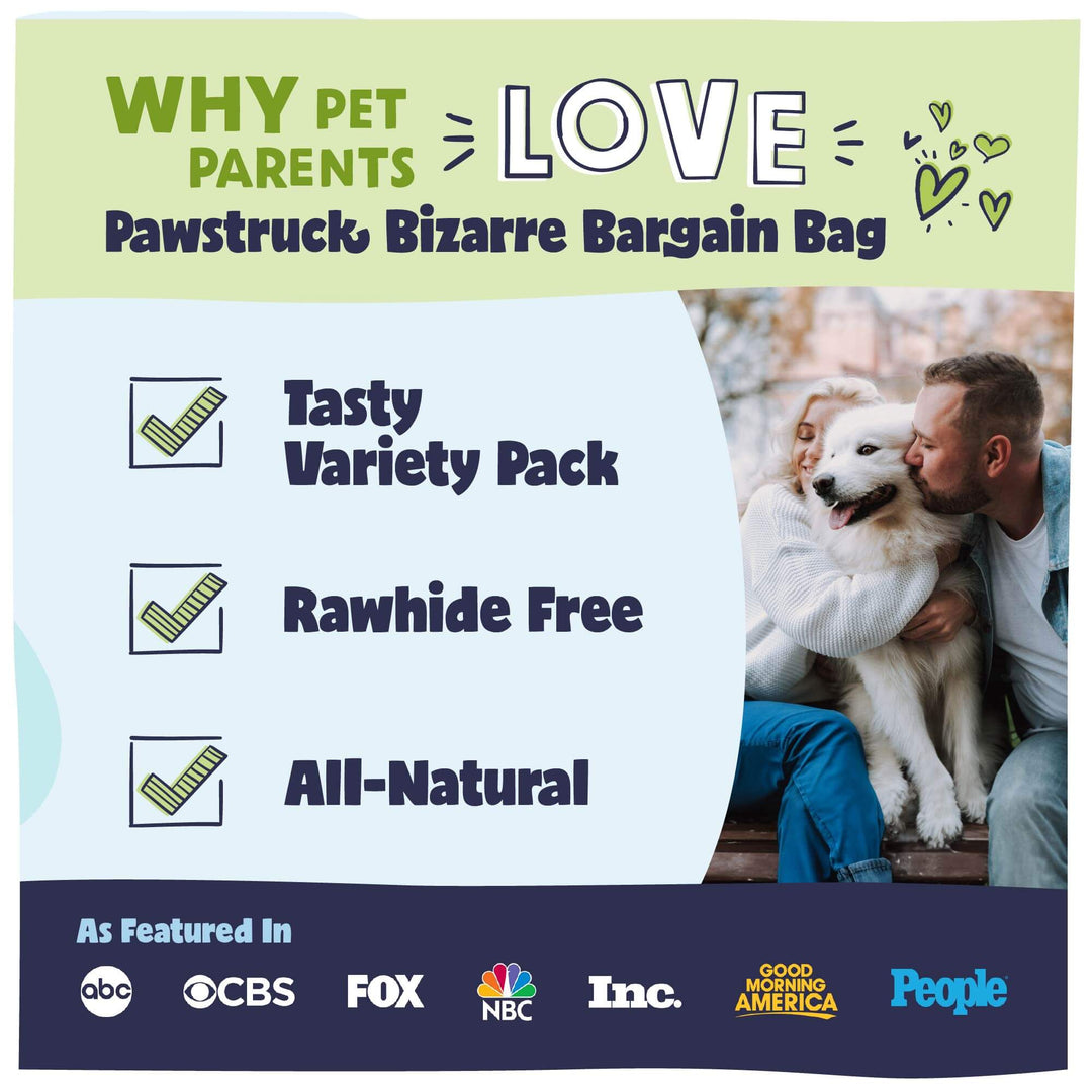 Pawstruck 1lb Natural Bargain Bag - Natural Dog Treats