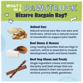 What's in a Pawstruck Bizarre Bargain bag