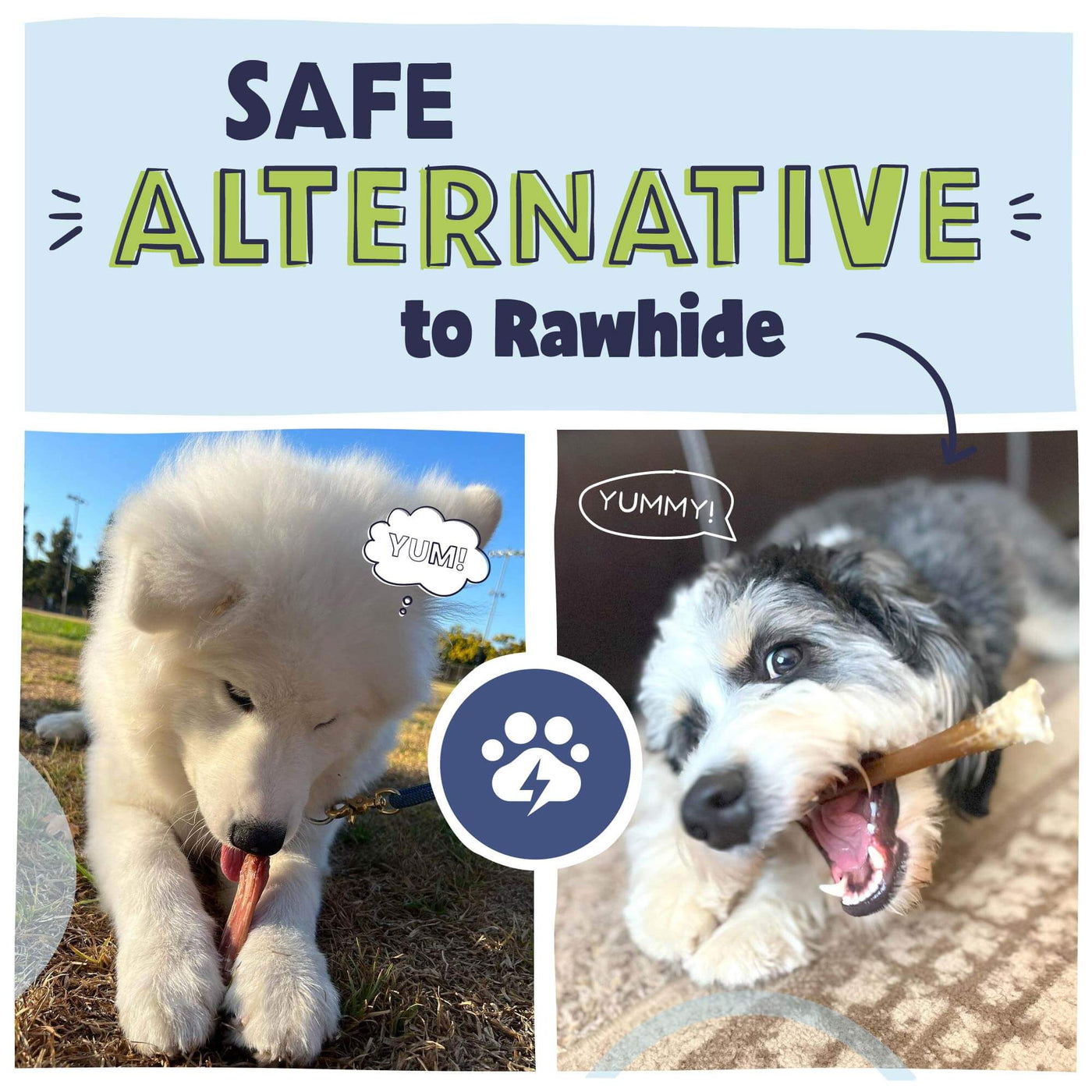 Imperfect chews dogs love