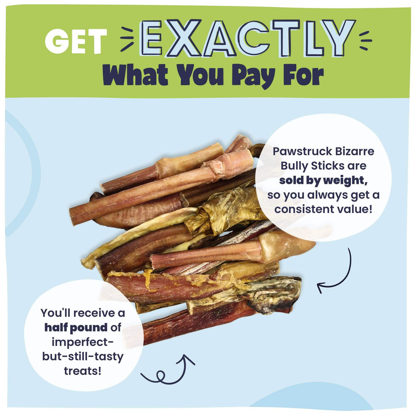 Get exactly what you pay for!