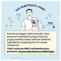 The founder of Pawstruck's Kyle and Tyson's story.