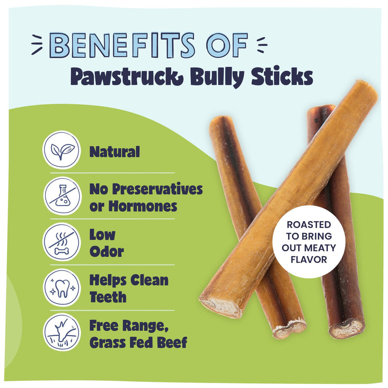 Variety Bulk Straight Bully Sticks for Dogs (Sold by Weight)