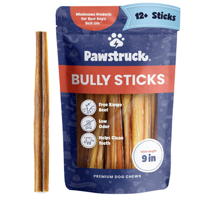 9in Pawstruck Straight Bully Sticks