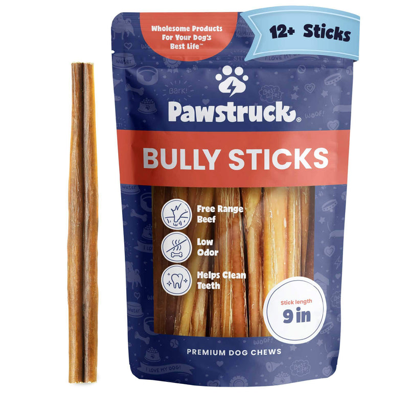 9in Pawstruck Straight Bully Sticks
