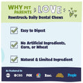 Why pet parents love Pawstruck Daily Dental Chew Brush