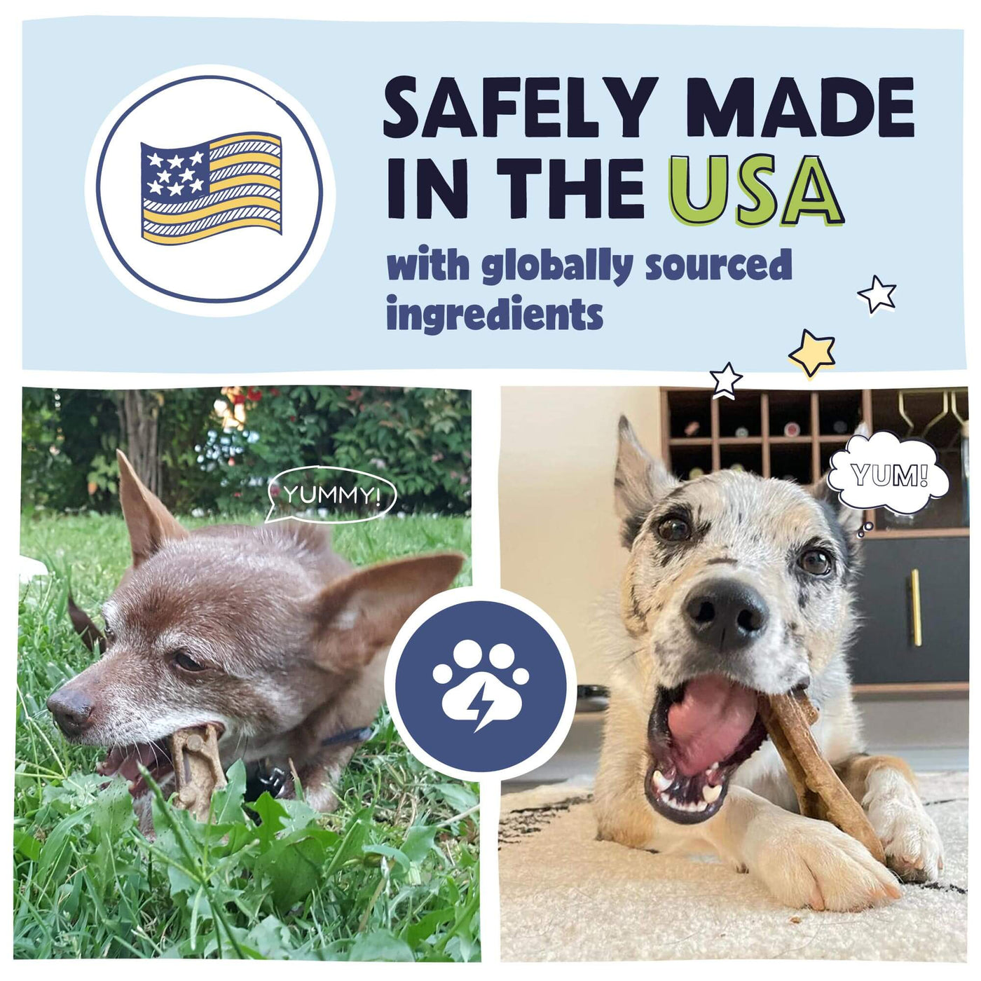 Safely made in the USA