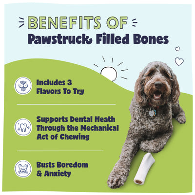Benefits of Large Filled Dog Bone Variety Pack