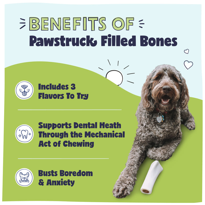Benefits of Large Filled Dog Bone Variety Pack