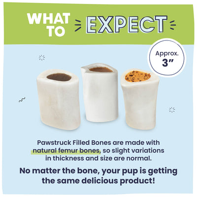 Small Filled Dog Bone Variety Pack