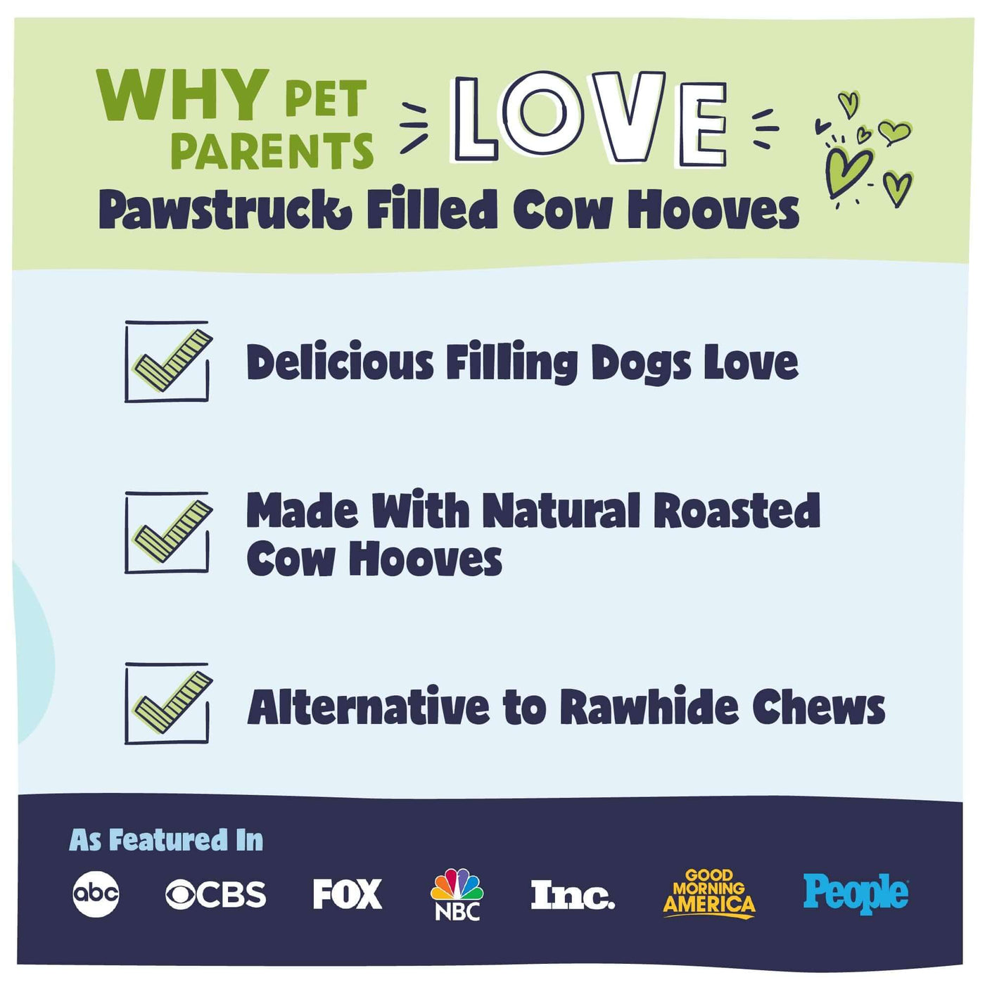 Filled Cow Hooves - Why pet parents love Pawstruck Filled Cow Hooves