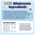 wholesome ingredient list with feeding recommendations
