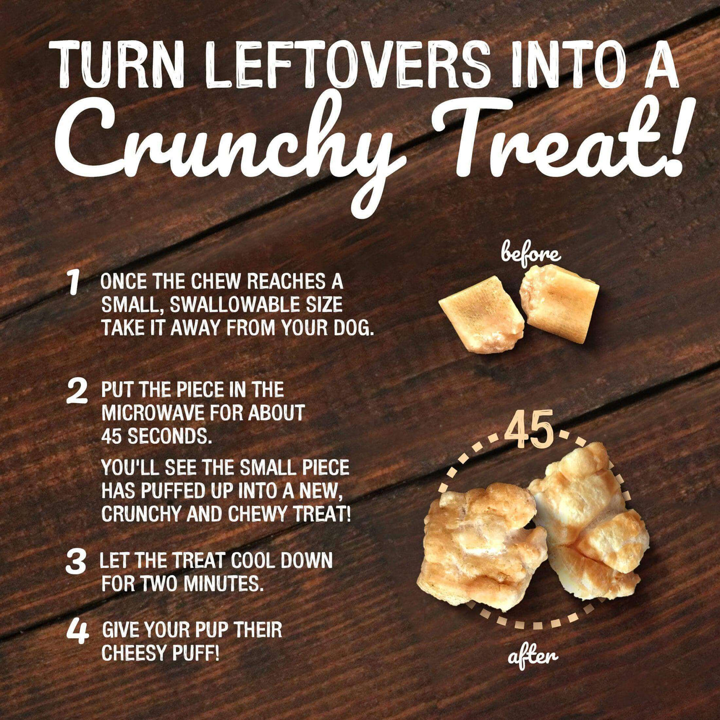 Turn leftovers into a crunchy treat!