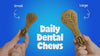 Video commercial of the Pawstruck Daily Dental Chew Brush 