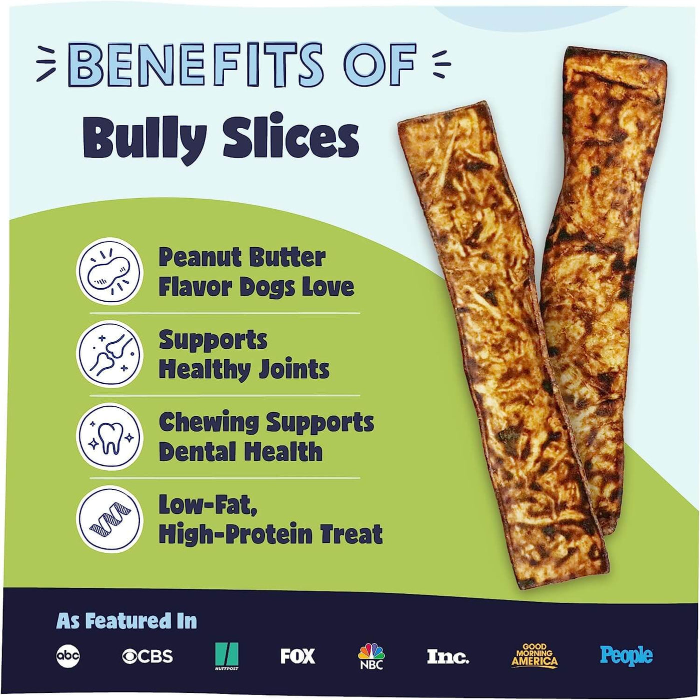 Bully Slices - Peanut Butter - Benefits of a Bully Slice