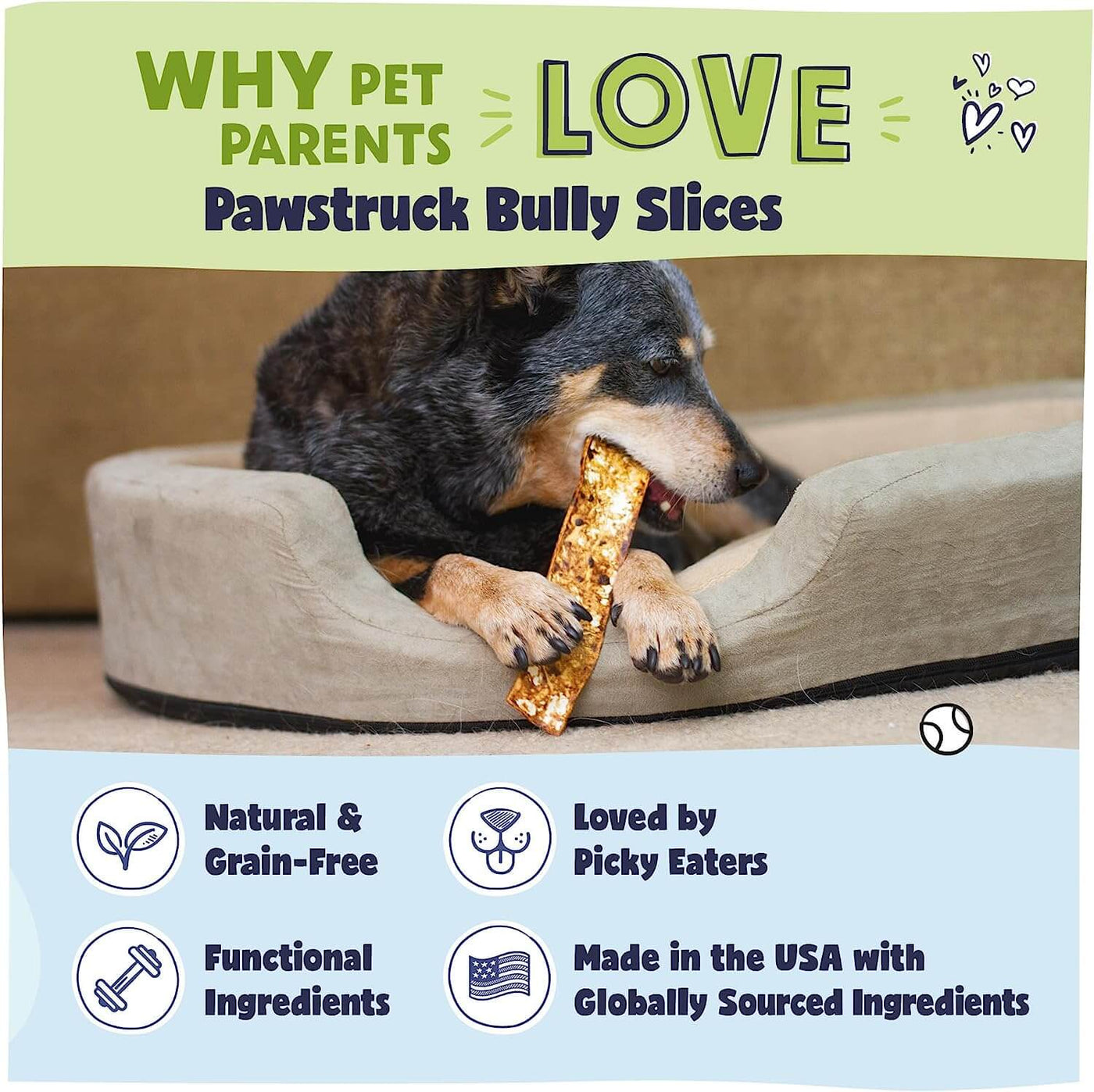 Bully Slices - Peanut Butter - Why Pet Parents Love Pawstruck