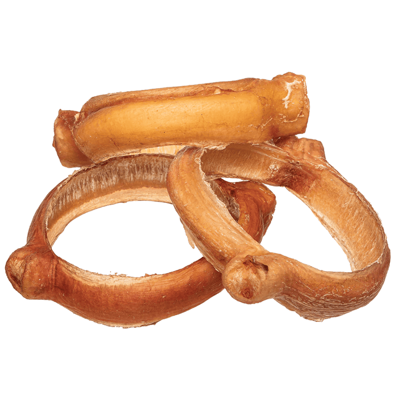 3.5" Bully Stick Rings   