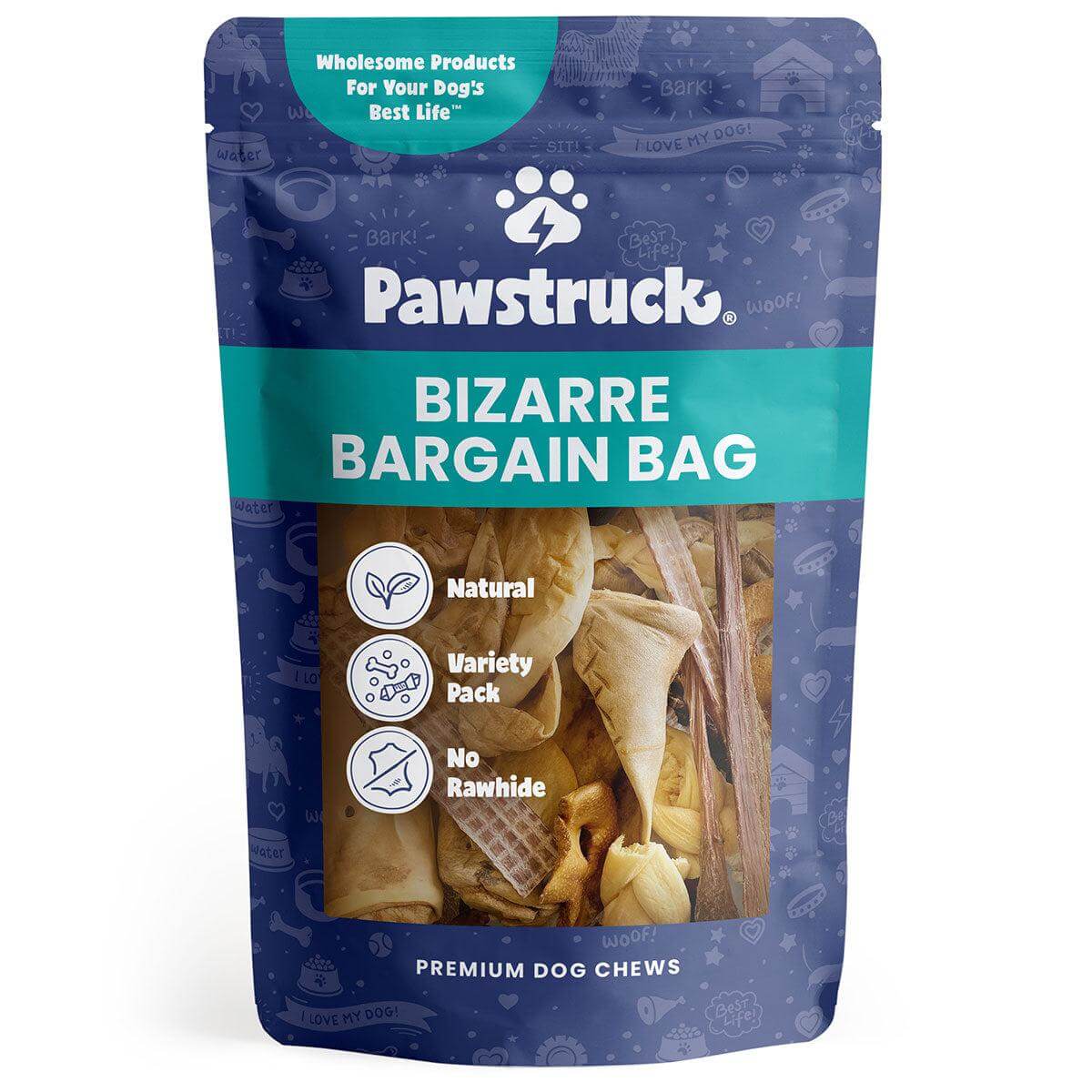 Product image of the Pawstruck 1lb Bizarre Bargain Grab Bag