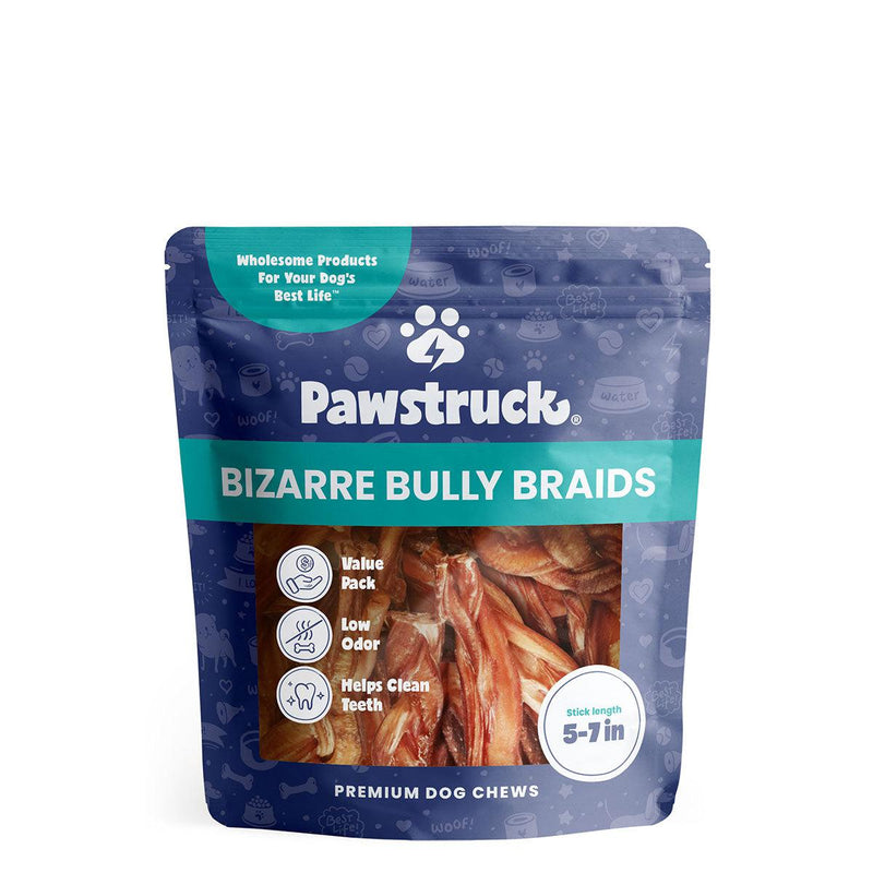 Bizarre Braided Bully Sticks for Dogs (Sold by Weight)