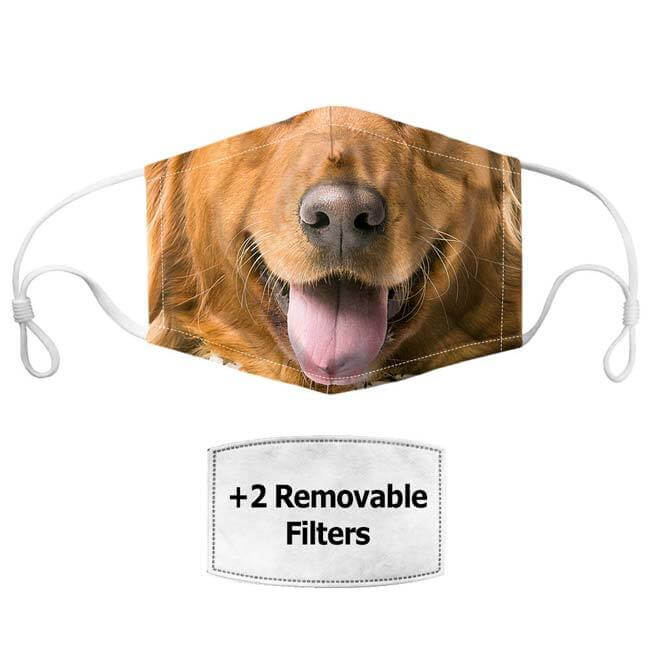 Dog Face Design Protective Mask   